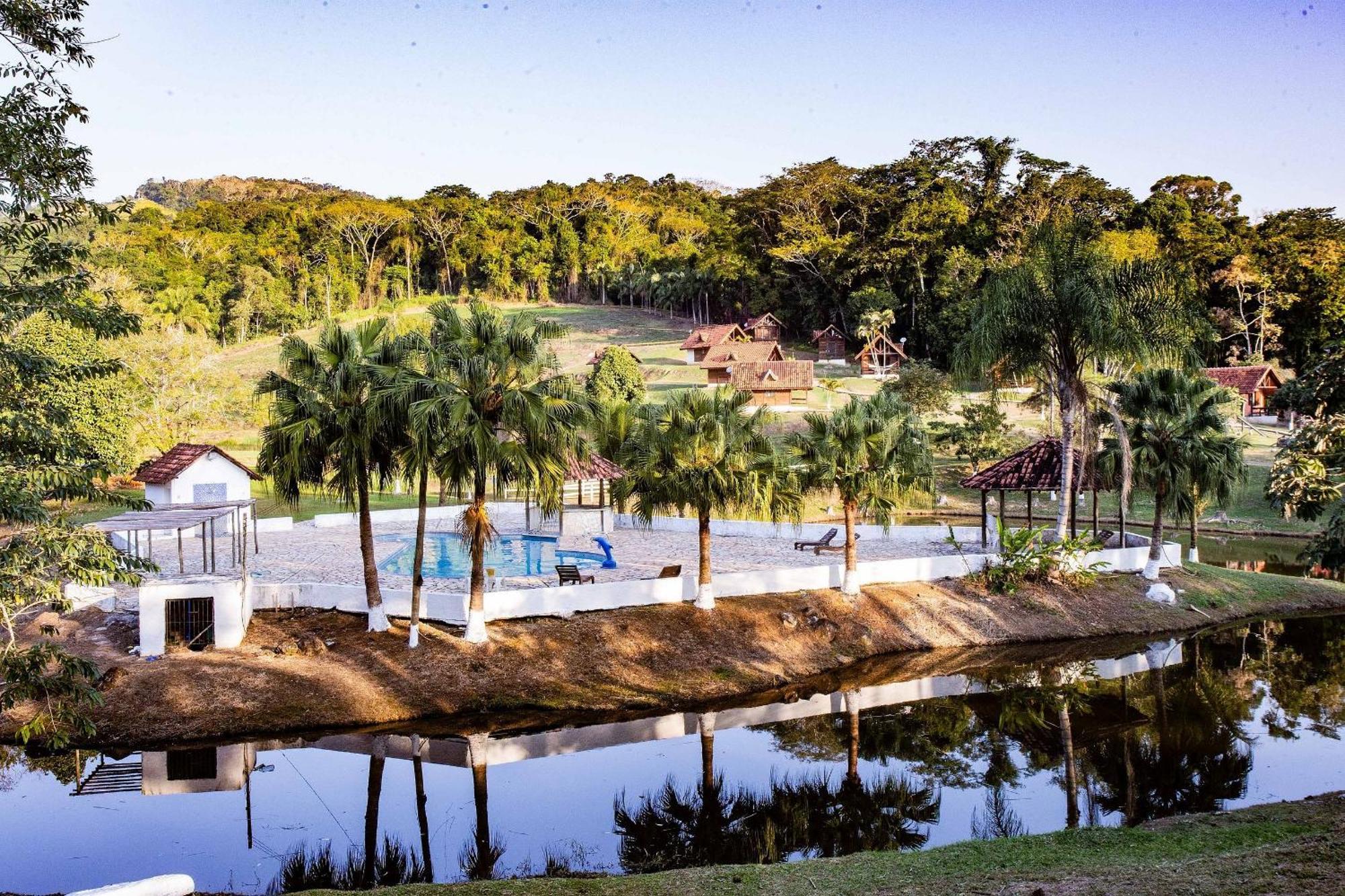 Recanto Das Aguas - Chales No Meio Da Mata Atlantica Eldorado Exterior foto